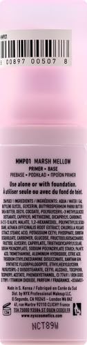 NYX Marshmellow Smoothing Primer 10-In-1 Skin Benefits - 1.01 Fl Oz Pack of 2