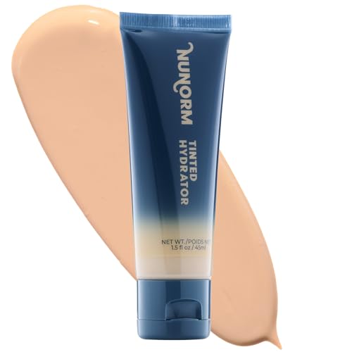 Men¡¯s Tinted Moisturizer for Face - Waterbased Tinted Facial Hydrating Moisturizer with Lightweight & Buildable Coverage - Blurs Imperfections & Evens Skin Tone 07-Bronze