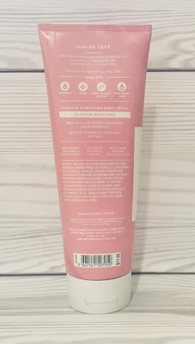 Aromatherapy Rose Vanilla Hydration Body Cream 8 Oz 2-Pack - Ultimate Moisturizer
