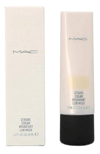 MAC Strobe Cream Goldlite - Illuminating Moisturizer & Highlighter, 1.7 Oz