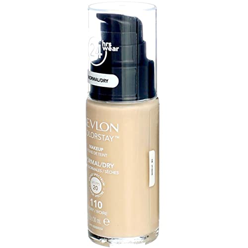 Revlon ColorStay Makeup with SoftFlex, Normal/Dry Skin, Ivory 110, 1 Ounce