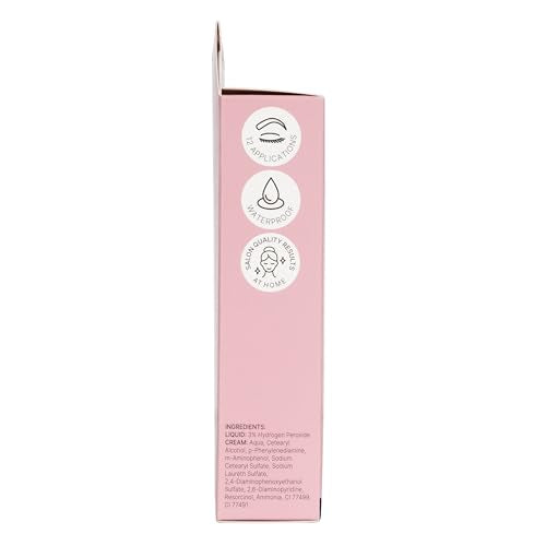 MaxRelief 1000 Hour Black Brow Gel Kit Long-Lasting Eyebrow Mascara & Definer