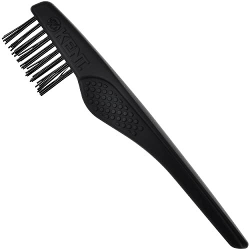 Kent LPC2 Hair Brush Cleaning Tool and Hairbrush Cleaner Rake for Hair Removal, and Brush Rake for Removing Hairs and Dandruff from Brushes, Combs and Grooming Tools