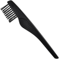 Kent LPC2 Hair Brush Cleaning Tool and Hairbrush Cleaner Rake for Hair Removal, and Brush Rake for Removing Hairs and Dandruff from Brushes, Combs and Grooming Tools