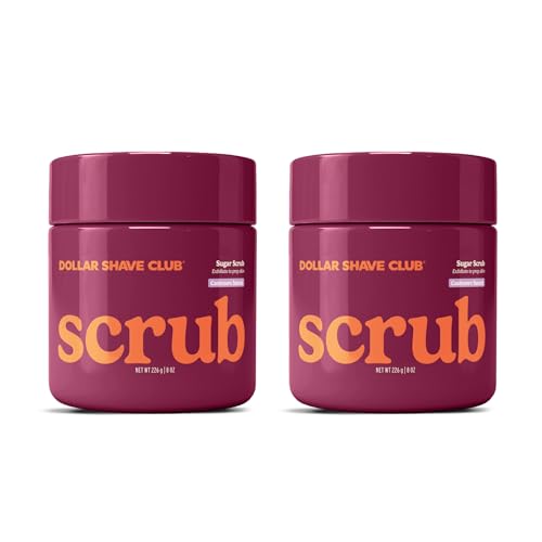 Sugar Scrub for Women - Exfoliating Pre-Shave Body Scrub 8oz x 2 Pack with Hydrating & Fragrance