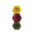 TOOLETRIES Men's Face Scrubber - Silicone Facial Cleansing Brush, Gentle Exfoliator Pad & Soft-Touch Massager - Removes Dead & Dry Skin - Long Lasting Bathroom & Shower Accessories - 3 Pack
