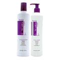 Fanola No Yellow Shampoo & Violet Toning Mask for Blonde Hair - Brighten & Neutralize Yellow Tones