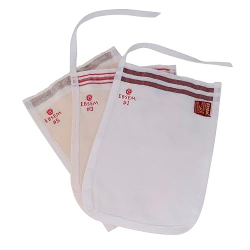3 Different Gloves Turkish Bath Hamam Hammam Spa Exfoliator Peeling Kese Mitt Face, Body, Foot Exfoliating Gloves