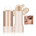 Face Highlighter Stick, Cream Contour Highlighter Makeup Stick, Natural Smooth Shimmer Highlight, Waterproof and Long Lasting Illuminator