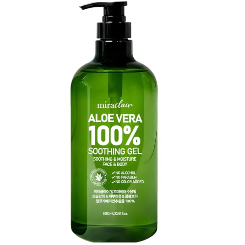Pure Aloe Vera Gel for Face & Body - Soothing Hydration, 33.81 fl oz