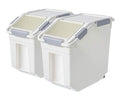 30 LB Airtight Food Storage Containers Set with Scoop - Kitchen & Pet Use