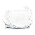 Essential Crinkle Makeup Bag with Iridescent Soap Bubble Finish - Ivory Pearl