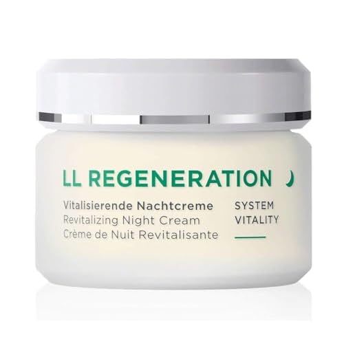 ANNEMARIE B?RLIND - LL REGENERATION Revitalizing Night Cream - Natural Anti Aging Vitamin C, E and Retinoid Face Cream for Visibly Firmer and Wrinkle Free Skin - Step 4 of 5-1.69 Oz.