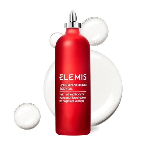 ELEMIS Frangipani Monoi Body Oil 100ml - Nourishing Hydrating Skin & Hair Treatment