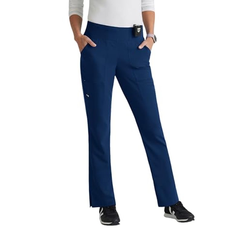 BARCO Grey's Anatomy Spandex Stretch Direct - Relay Scrub Pant for Women, Tapered Women's Scrub Pant