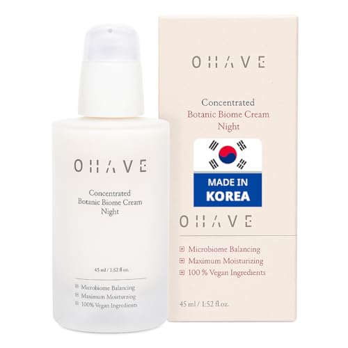 ZIOSTAND Night Cream - Hydrating Korean Moisturizer for Overnight Skin Comfort - Gentle Face Cream for Women, 45ml