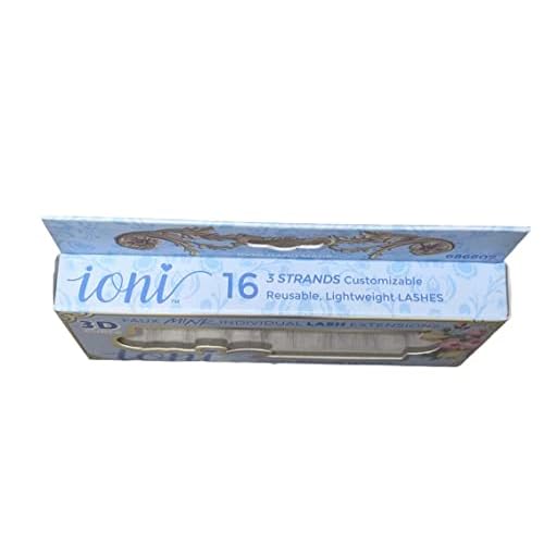 IONI Faux Mink Individual Lash Extensons 3-STRAND Medium-Length