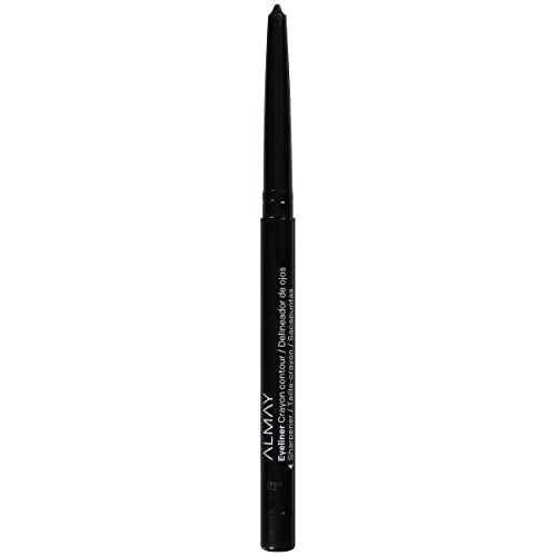 Almay All-Day Eyeliner Pencil, Hypoallergenic, Cruelty-Free, Oil-Free, Fragrance-Free, Ophthalmologist Tested, Long Wearing and Water Resistant (Packaging May Vary), 205 Black, 0.01 oz