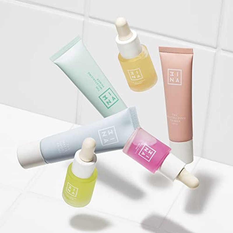 3ina Makeup - Cruelty - Vegan - The Matte & Smooth Primer - Make-Up Base - Revitalizing - Result: More Radiant And Elastic Skin - Moisturizing - Nourishes And Prepares Skin For Make-Up