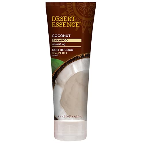Desert Essence Coconut Moisturizing Shampoo Set - 8 Fl Oz Pack of 2