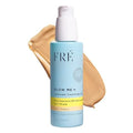 Tinted Mineral Sunscreen with Non-Nano Zinc Oxide, SPF 30 Face Moisturizer, GLOW ME by FRE Skincare (Medium-Deep) - Hydrating Lightweight Face Cream for Smoother & Glowing Skin - Reef-Safe Sunscreen
