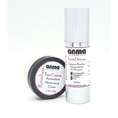 Our Aroma Rooibos Tea Infused Facial Serum for Sensitive and Aging Skin - 1 FlOz