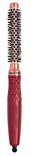 Olivia Garden HeatPro 1/2-Inch Thermal Round Brush - Heat Resistant Up to 550°F, Not Electrical