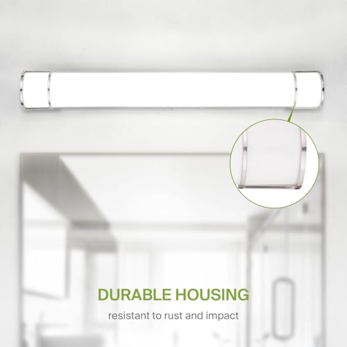 48-Inch Dimmable LED Vanity Light Fixture Brushed Nickel - 3CCT, Energy Star