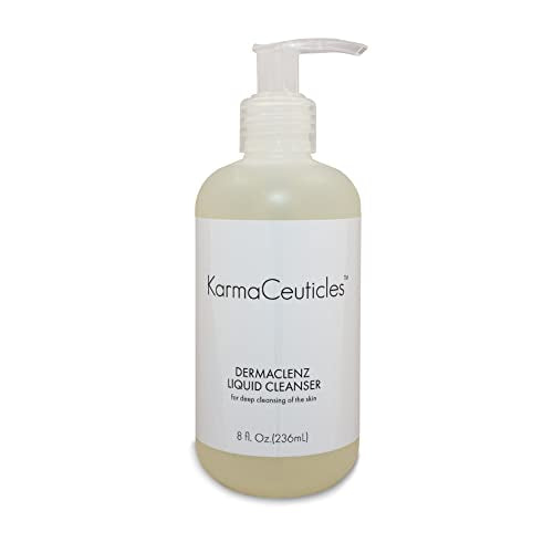 Dermaclenz Liquid Facial Cleanser with Meadowsweet & Lactic Acid - 8 oz