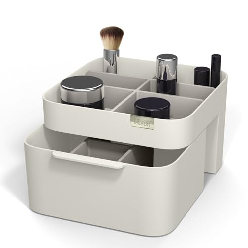Cosmetic Storage Organizer with Drawer - Medium, Shell Style, Regular