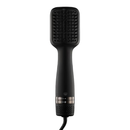 Ceramic Ionic Hair Volumizing Blow Dryer Brush - Flat Brush for Fast Blowouts
