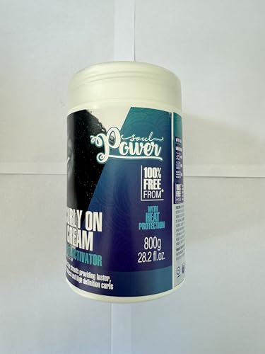 Curl Activator Cream for Coily Hair - Softness & Frizz Control - 28.2 oz
