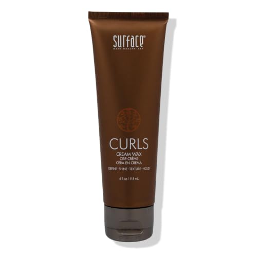 Curl Defining Hair Cream Wax with Shea & Cocoa Butter - Shine & Texture, 4 Fl Oz