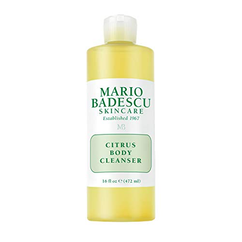 Mario Badescu Citrus Body Cleanser - Lightweight Shower Gel Soap with Grapefruit and Orange Peel Extracts - Fresh and Moisturizing Body Wash for Men and Women