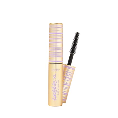 tarte tartelette XL tubing mascara ? Lash Extensions in a Tube with Peptide, Extra-Bold Buildable Lifted Length & Volume, Smudge-Proof Longwear, Easy-to-Remove, Vegan & Cruelty-Free