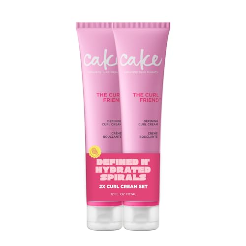 Lemon Meringue Curl Defining Cream for Curly Hair - Frizz Control & Moisturizing - 12 Fl Oz