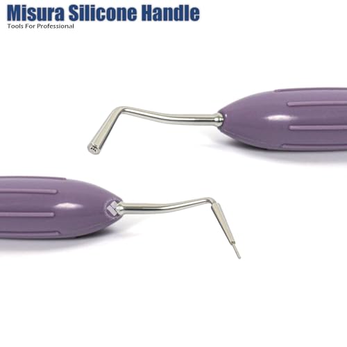 INSTUMAX 10 Pcs Dental Composite Filling Instruments Set Silicone Handles