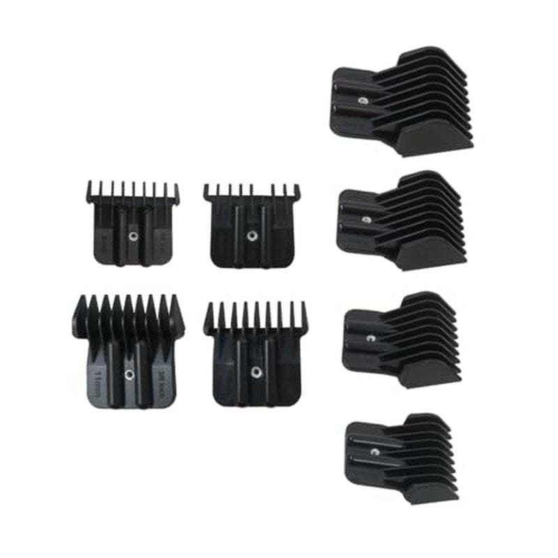2024 Upgraded 8 Pack Trimmer Guards Set for BaBy-liss-PRO Barber-ology FX787 & FX726 Trimmer, Replacement Guards with Metal Spring Clip