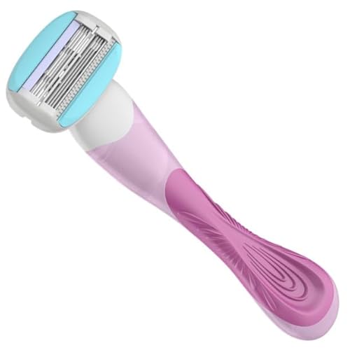 ShaveMOB 6-Blade Women's Razor Kit (Flex Head Handle + 12 Refills) - The Perfectionist Shaving Kit