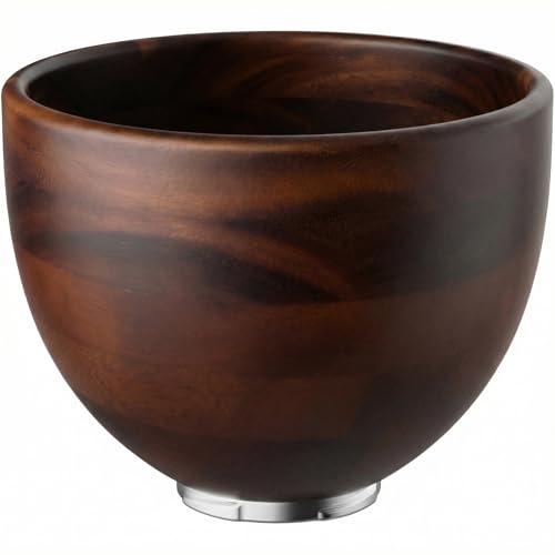 Cofun Premium Acacia Wood Mixing Bowl for KitchenAid 4.5-5 Qt Stand Mixers