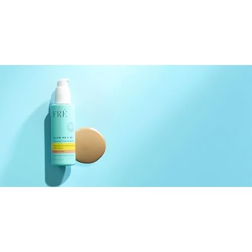 FR? Glow Me Tinted SPF 50 Facial Moisturizer (Medium - Deep) ? 3-in-1 tinted mineral SPF 50 moisturizer, Made with 100% non-nano zinc oxide