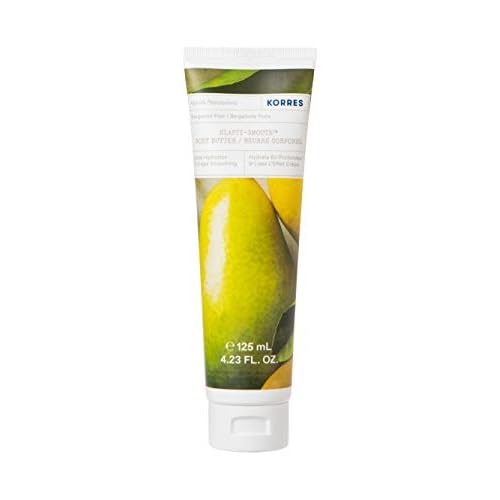 KORRES Bergamot Pear Body Bundle | Elasti-Smooth Bergamot Pear Body Butter 125 ml & Bergamot Pear Renewing Body Cleanser 250 ml | 2 Piece