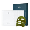 Whamisa Organic Algae Kelp Facial Sheet Mask, De-Puffing, Deep Hydration, Calming, Moisturizing, Fermentation, Korean Skin Care (5 PCS/Pack)
