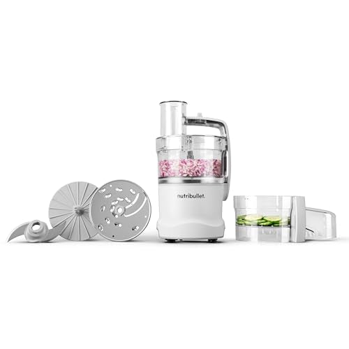 NutriBullet Limitless Food Processor Matte White - 2-in-1 Slicing & Chopping