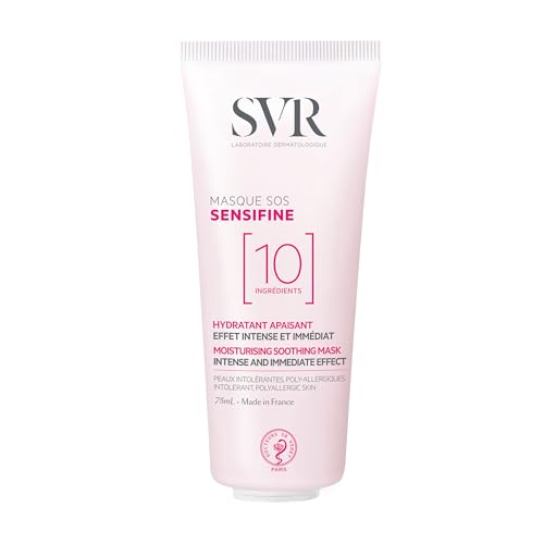 SVR Sensifine SOS Hydrating Face Mask with Panthenol & Vitamin B12 - Sensitive Skin