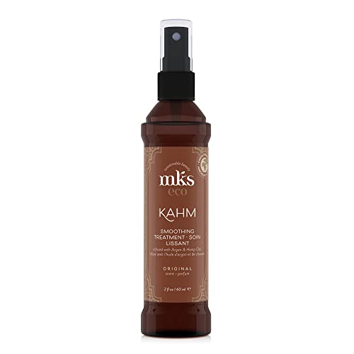 Earthly Body MKS Eco Kahm Smoothing Hair Treatment 2 Fl Oz Original Scent - Vegan & Cruelty-Free Conditioner