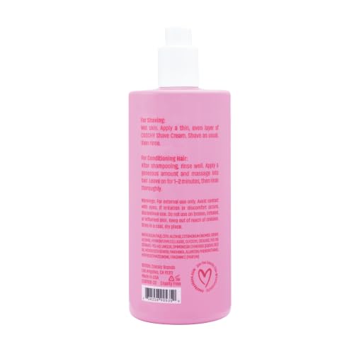 Coochy Moisturizing Shave Cream for Sensitive Skin - Berry Bliss 32oz