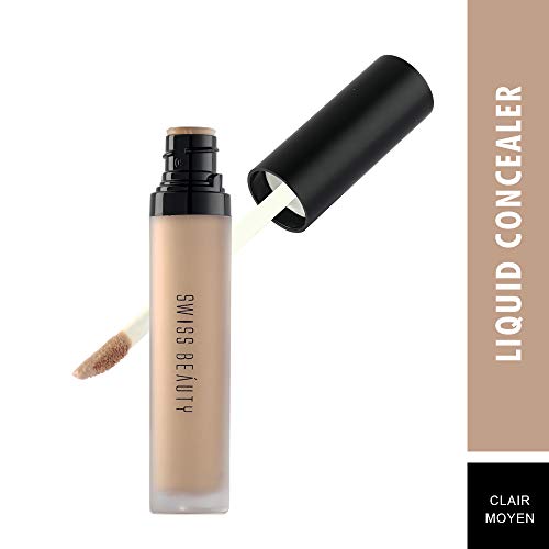 Swiss Beauty Professional Liquid Concealer For Face (Clair-Moyen)