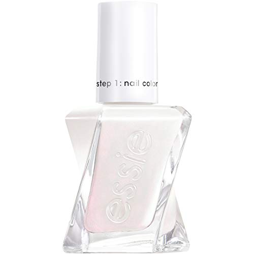 essie Longwear Nail Polish, Summer 2020 Sunset Soiree Collection, Elegant Sheer Ivory Nail Color With A Shimmer Finish, chiffon the move, 0.46 Fl Ounce