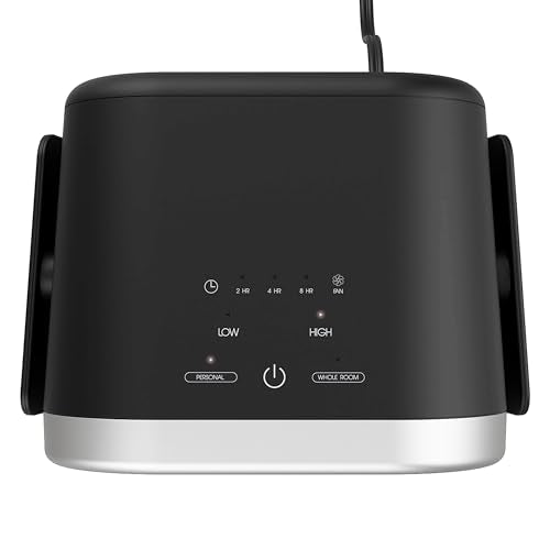 Vornado VC-01 Ceramic Space Heater with Velocity Tuned Heat, 15° Tilt, Quiet Personal & Whole Room Mode - Black